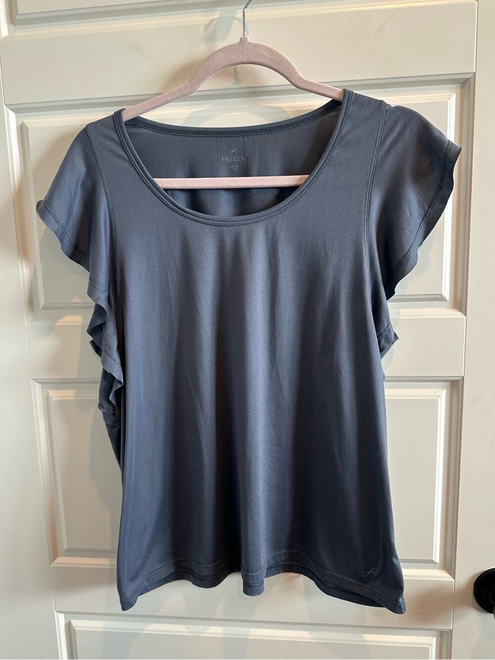 Freely Ruffle Sleeve Blouse